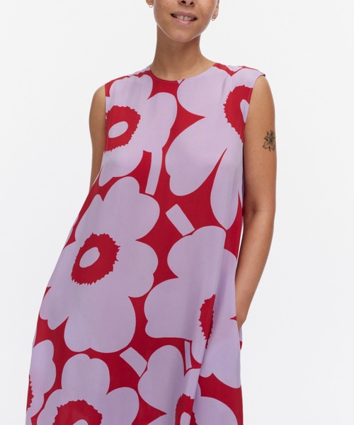 ⭐️お値下げ【新品未使用】マリメッコ Unikko 半袖 ワンピース 38 Sh Migot Unikko / dress（ワンピース）｜marimekko（マリメッコ