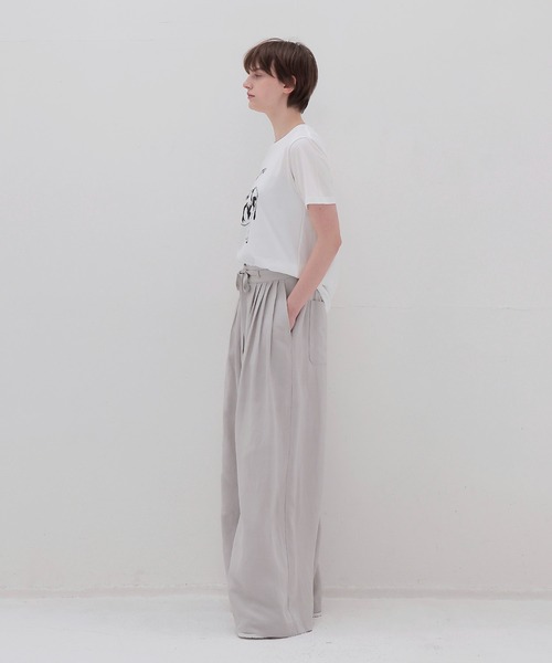 DRESSLAVE(ドレスレイブ)の「vis/li pleats tuck wide pants(プリーツタックワイドパンツ)(その他パンツ・レディース・グレー/ブラウン・36/38)」の11枚目の写真