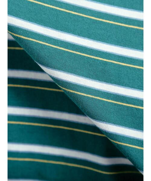 multi border T-shirt / STAR & STRIPE