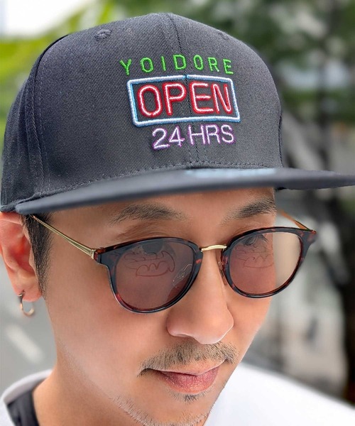 JACKROSE(ジャックローズ)の「YOIDORE ベースボールCAP(キャップ・メンズ・ブラック/ブラック系2・FREE)」の1枚目の写真