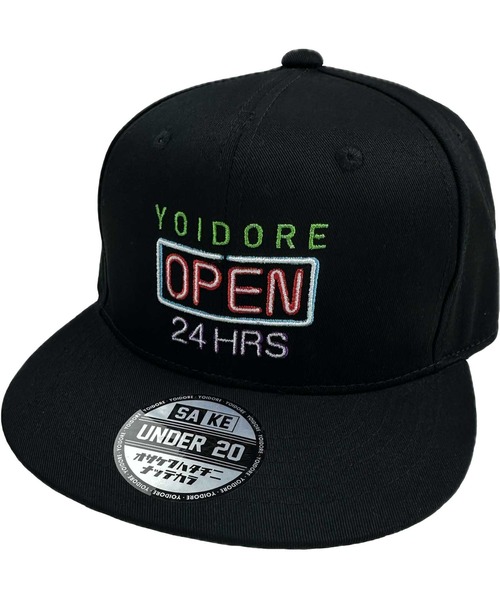 JACKROSE(ジャックローズ)の「YOIDORE ベースボールCAP(キャップ・メンズ・ブラック/ブラック系2・FREE)」の5枚目の写真