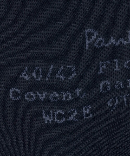 Paul Smith(ポールスミス)の「“Floral Street Address” ソックス【250636 MD2】(ソックス/靴下・メンズ・ブラック/ネイビー・25-27)」の6枚目の写真