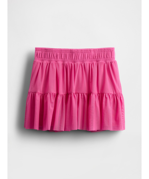 GAP（ギャップ）の「メッシュ イージーウエスト ミニスカート・スコート (キッズ)（スカート・キッズ・パープル/ピンク/ネイビー・130cm/140cm/120cm/110cm/150cm/160cm）」の11枚目の写真