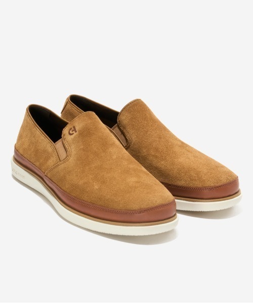 COLE HAAN(コールハーン)の「グランドプロ ストローポイント ツインゴア mens(スリッポン・メンズ・ブラウン・7.5/8/8.5/9/9.5/10/7/11/10.5)」の7枚目の写真