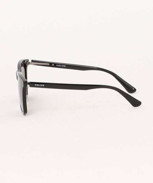 POLICE（ポリス）の「【POLICE/ポリス】ウェリントン サングラス SPLQ09J 0700（サングラス・メンズ・ブラック・FREE）」の2枚目の写真