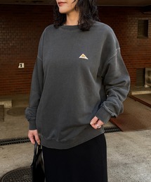 LOS ANGELES APPAREL（ロサンゼルスアパレル）の「【KELTY】≪限定別注≫ ワンポイント ピグメントスウェット ヴィンテージ加工 製品染め（スウェット）」