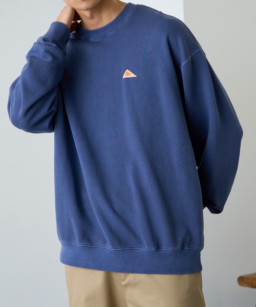 KELTY（ケルティ）の「【KELTY】≪限定別注≫ ワンポイント ピグメントスウェット ヴィンテージ加工 製品染め（スウェット・レディース・ブラック/ネイビー/ベージュ・S/M/L/XS）」の13枚目の写真