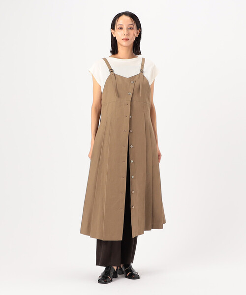 Gabardine K.T（ギャバジンケーティー）の「60／- プレーティング天竺 キレイめTシャツ（Tシャツ/カットソー・レディース・グレー/ホワイト・9号）」の14枚目の写真