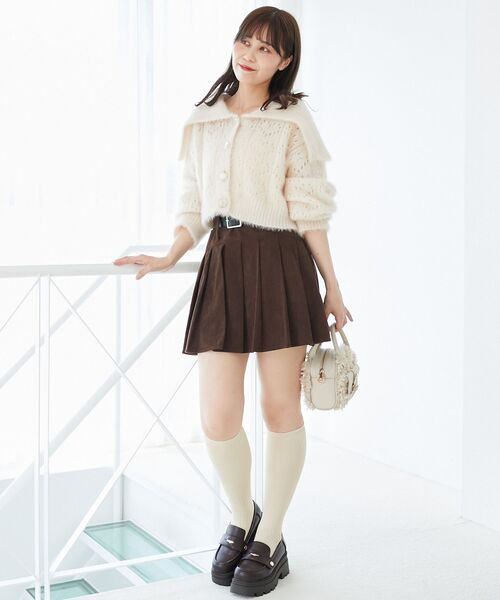 MAJESTIC LEGON(マジェスティックレゴン)の「2WAYボリュームローファー(ローファー・レディース・ブラック/ブラウン/アイボリー・MEDIUM/LARGE/X-LARGE/SMALL)」の16枚目の写真