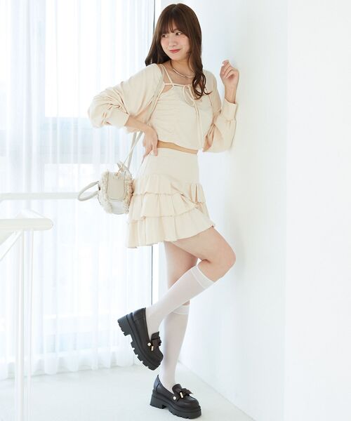 MAJESTIC LEGON(マジェスティックレゴン)の「2WAYボリュームローファー(ローファー・レディース・ブラック/ブラウン/アイボリー・MEDIUM/LARGE/X-LARGE/SMALL)」の17枚目の写真