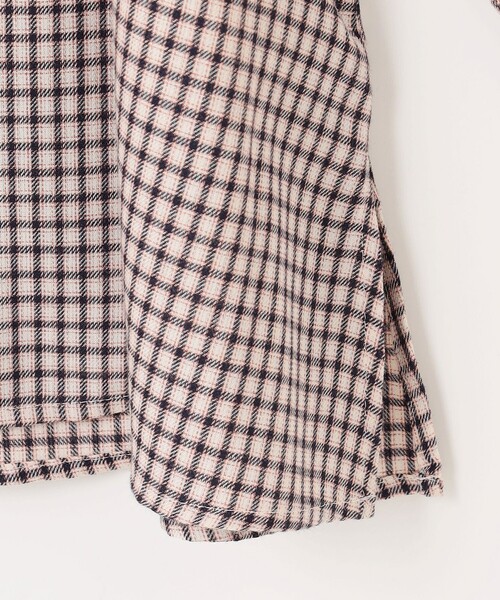 J.PRESS(ジェイプレス)の「サイロチェック スキッパー ブラウス(シャツ/ブラウス・レディース・アイボリー系3/ベージュ系3・T13)」の11枚目の写真