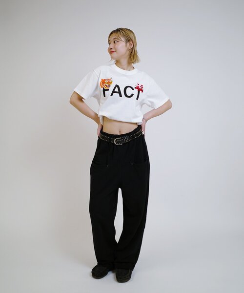 Sourcream（サワークリーム）の「【Sourcream/サワークリーム】虎刺繍ベトナムグラフィックT / 3サイズ（Tシャツ/カットソー・レディース・チャコールグレー/グレー/ホワイト・SMALL/MEDIUM/LARGE）」の9枚目の写真