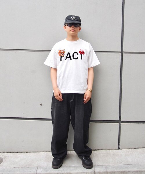 Sourcream（サワークリーム）の「【Sourcream/サワークリーム】虎刺繍ベトナムグラフィックT / 3サイズ（Tシャツ/カットソー・レディース・チャコールグレー/グレー/ホワイト・SMALL/MEDIUM/LARGE）」の14枚目の写真