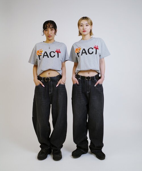 Sourcream（サワークリーム）の「【Sourcream/サワークリーム】虎刺繍ベトナムグラフィックT / 3サイズ（Tシャツ/カットソー・レディース・チャコールグレー/グレー/ホワイト・SMALL/MEDIUM/LARGE）」の18枚目の写真