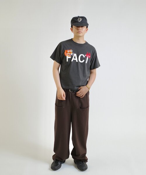 Sourcream（サワークリーム）の「【Sourcream/サワークリーム】虎刺繍ベトナムグラフィックT / 3サイズ（Tシャツ/カットソー・レディース・チャコールグレー/グレー/ホワイト・SMALL/MEDIUM/LARGE）」の20枚目の写真