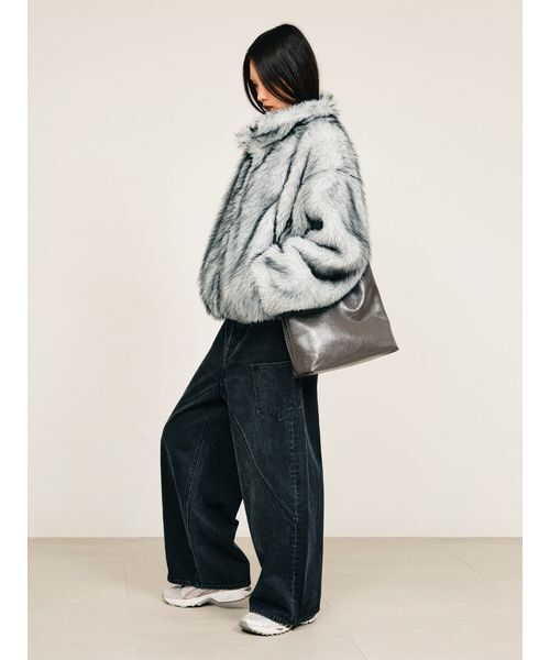 フロントバックデニムパンツ（デニムパンツ）｜null.（ヌル）の