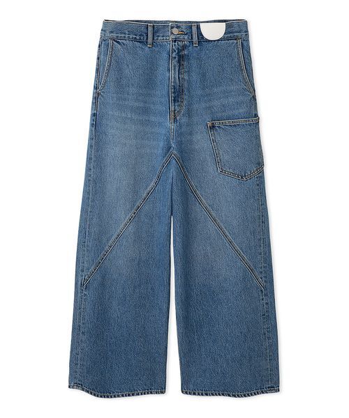 試着のみnull. / ヌル /フロントバックデニムパンツ フロントバックデニムパンツ（デニムパンツ）｜null.（ヌル）の