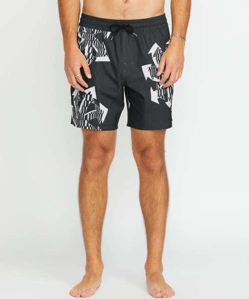 volcom - VOLCOMボルコムUSA限定ボーダーストーンサーフトランクス 海パン 30 VOLCOM ボルコム PORTAL STONEYS TRUNKS 19 BLACK 28 30 32 正規