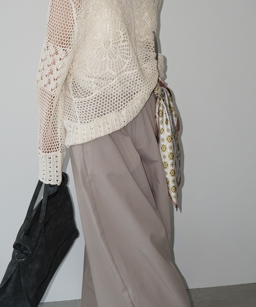 chuclla（チュクラ）の「ヴィンテージライク スタッズトートバッグ cha25a003（ショルダーバッグ・レディース・カーキ/ダークグレー・FREE）」の10枚目の写真