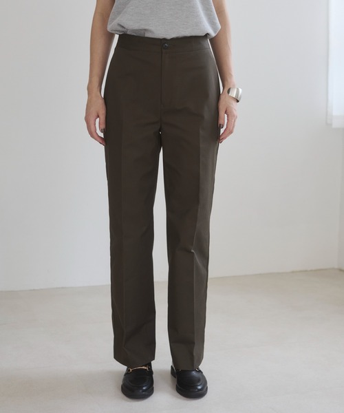 ANGIE(アンジー)の「センタープレススリムストレートスラックス(スラックス・レディース・カーキ・マルチサイズ)」の9枚目の写真