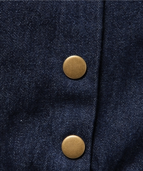 one after another NICE CLAUP（ワンアフターアナザーナイスクラップ）の「【ナイスクラップ】ジャンバースカート（ワンピース・レディース・ベージュ/キャメル/インディゴブルー・FREE）」の11枚目の写真