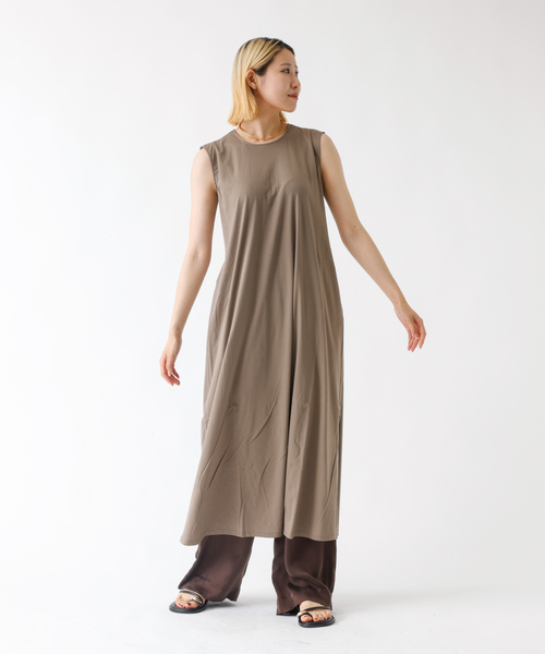 DESIGNWORKS（デザインワークス）の「捻じり2WAYﾜﾝﾋﾟｰｽ（ワンピース・レディース・カーキ/ブルー/ブラック・38）」の5枚目の写真