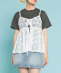 PUNYUS | 2WAYレースキャミチュニック(キャミソール)