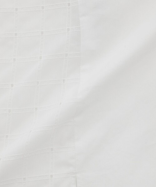 MACKINTOSH PHILOSOPHY(マッキントッシュ フィロソフィー)の「スクエアレースブラウス(シャツ/ブラウス・レディース・オフホワイト/ブラック・36/34/38)」の4枚目の写真