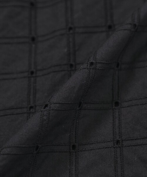 MACKINTOSH PHILOSOPHY(マッキントッシュ フィロソフィー)の「スクエアレースブラウス(シャツ/ブラウス・レディース・オフホワイト/ブラック・36/34/38)」の3枚目の写真