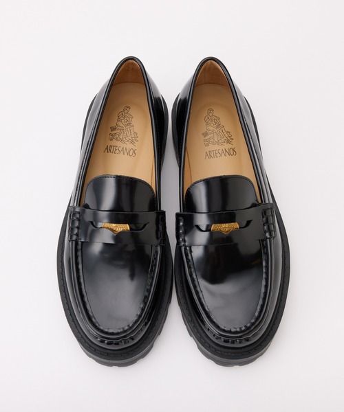 ARTESANOS レッド ローファー 36 ARTESANOS レッド ローファー 36 ARTESANOS レッド ローファー 36