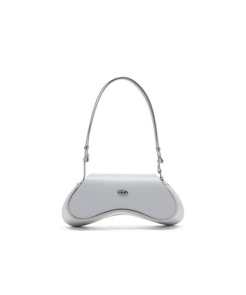 国内直営【DIESEL】PLAY CROSSBODY クロスボディバッグ 送料込 PLAY CROSSBODY Play-Glossy crossbody bag｜ブラック