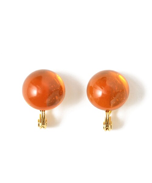 BEAMS BOY（ビームスボーイ）の「カボション イヤリング（イヤリング・レディース・ブルー/ブラウン/レッド/グリーン・ONE SIZE）」の5枚目の写真