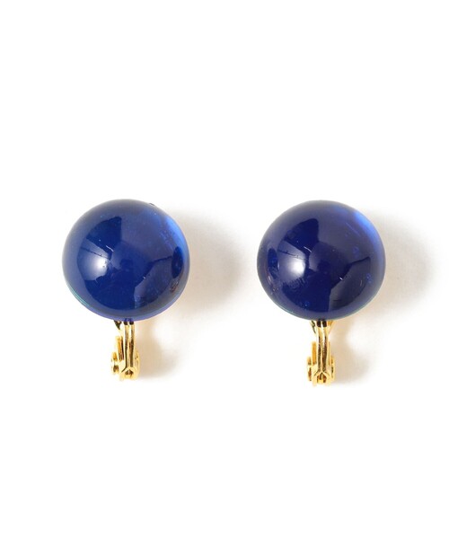 BEAMS BOY（ビームスボーイ）の「カボション イヤリング（イヤリング・レディース・ブルー/ブラウン/レッド/グリーン・ONE SIZE）」の9枚目の写真