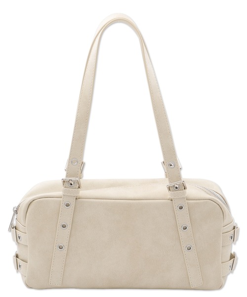 WEGO(ウィゴー)の「WEGO/サイドベルトボストンバッグ(ボストンバッグ・レディース・ブラウン/ブラック/ライトベージュ/ベージュ・FREE)」の11枚目の写真