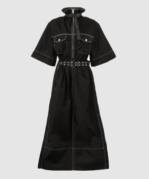 GANNI ノースリーブロングワンピース GANNI ノースリーブロングワンピース GANNI