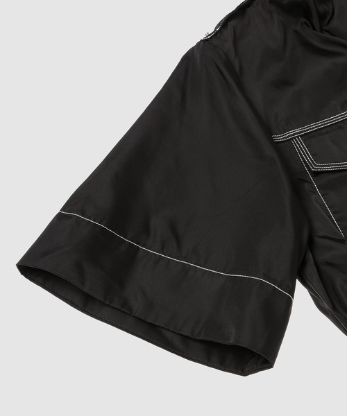 GANNI（ガニー）の「Duchesse Nylon Cowl Neck Long Dress（ワンピース・レディース・ブラック・38）」の5枚目の写真