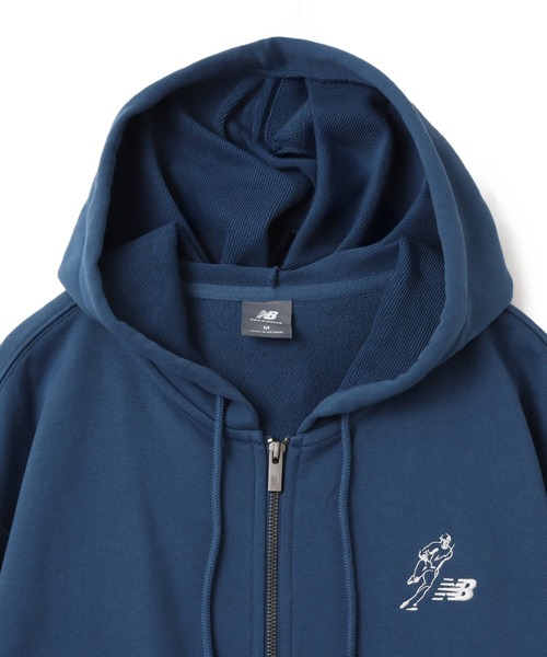 NEW BALANCE（ニューバランス）の「New Balance 大谷翔平 FRENCH TERRY FULL ZIP HOODIE / ニューバランス オオタニ ショウヘイ フレンチテリーフルジップフーディ（パーカー・メンズ・ネイビー・XL/M/S/L/XXL）」の2枚目の写真