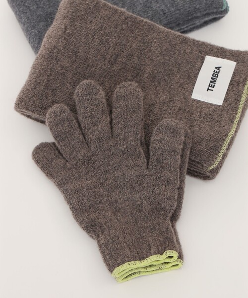 TEMBEA（テンベア）の「TEMBEA / GUNTE 2025（大人用）（手袋・キッズ・ブラウン系その他5/チャコールグレー/ホワイト系その他3/グレー・LADIES/MENS）」の4枚目の写真