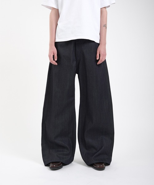 selvedge baggy denim pants/セルビッチバギーデニム（デニムパンツ