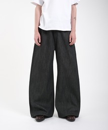 Regen Glanz([QOc)selvedge baggy denim pants/Zrb`oM[fj(fjpc)
