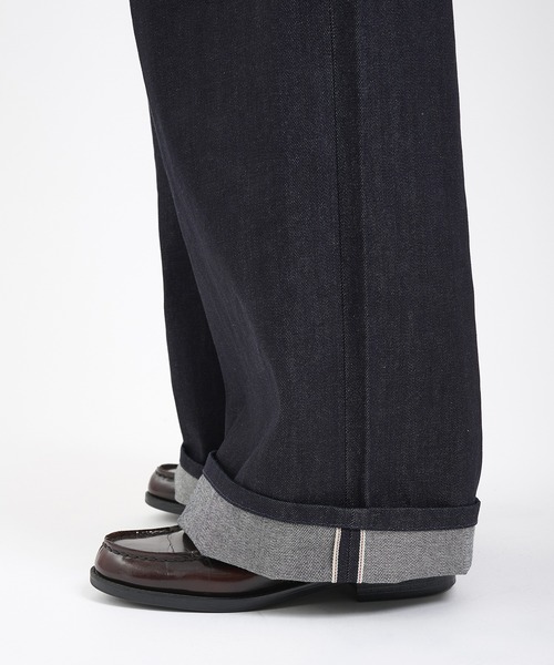 selvedge baggy denim pants/セルビッチバギーデニム（デニム