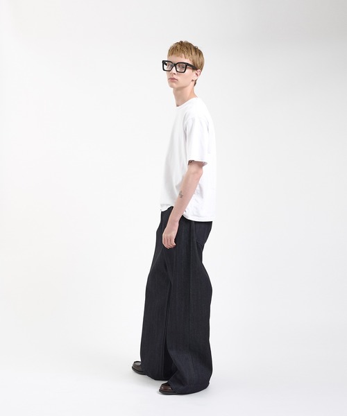 selvedge baggy denim pants/セルビッチバギーデニム（デニムパンツ
