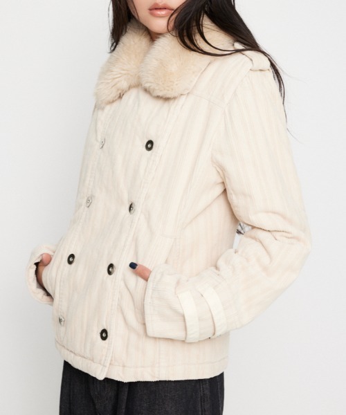 LAGUA GEM(OAWF)CORDUROY BOA WPbg(̑AE^[)