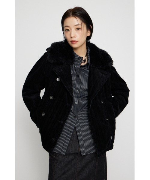 CORDUROY BOA ジャケット laguagem CORDUROY BOA ジャケット（その他アウター）｜LAGUA GEM（ラグアジェム