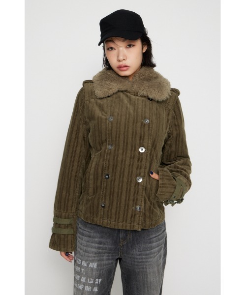 LAGUA GEM（ラグアジェム）の「CORDUROY BOA ジャケット（その他
