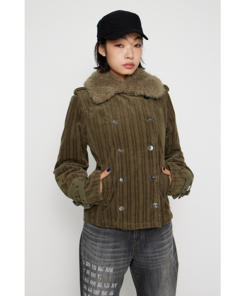 LAGUA GEM CORDUROY BOA ジャケット　ラグアジェム　アウター LAGUA GEM（ラグアジェム）の「CORDUROY BOA ジャケット（その他