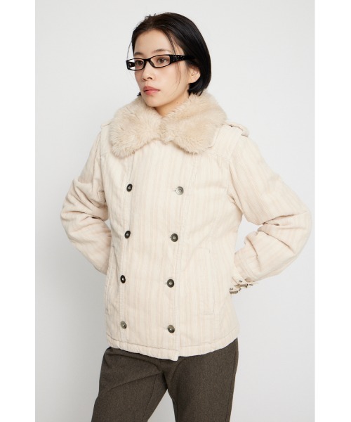 CORDUROY BOA ジャケット（その他アウター）｜LAGUA GEM（ラグアジェム