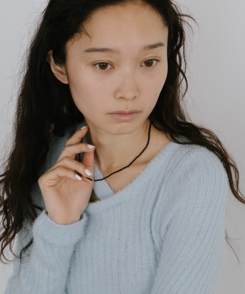 duei（デュイ）の「ミニビーズネックレス（ネックレス・レディース・クリア/ブラック・FREE）」の10枚目の写真