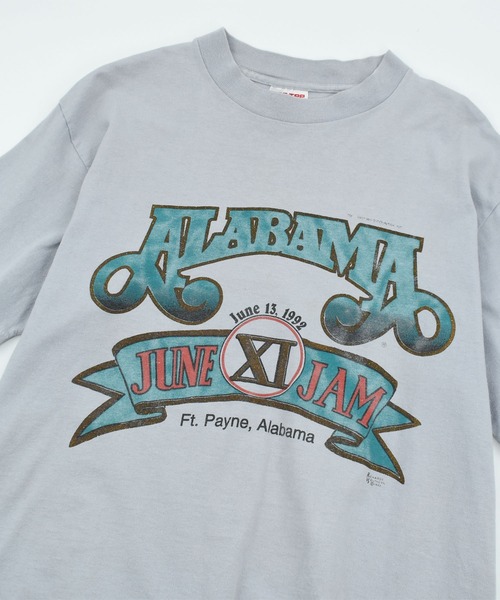 VINTAGE（ヴィンテージ）の「【USED】90’s SOF TEE “ALABAMA” バンド Tシャツ USA製（Tシャツ/カットソー・メンズ・ブルー・LARGE）」の2枚目の写真