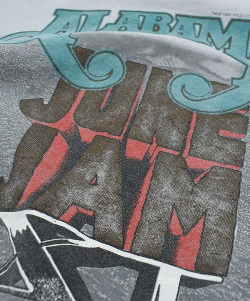 VINTAGE（ヴィンテージ）の「【USED】90’s SOF TEE “ALABAMA” バンド Tシャツ USA製（Tシャツ/カットソー・メンズ・ブルー・LARGE）」の10枚目の写真